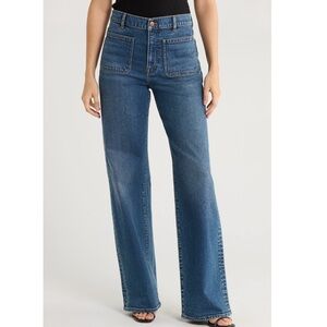 Madewell The Perfect Vintage Patch
Pocket Wide Leg Jeans Size 33